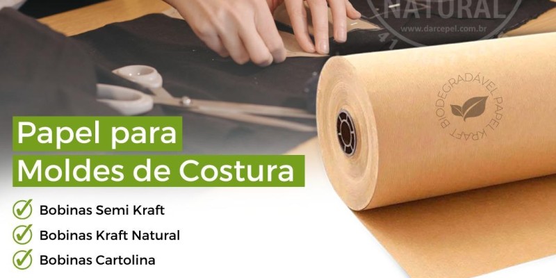                                                 Darcepel - Papel para Molde de Costura Curitiba